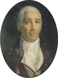 Retrato-miniatura de José Ernesto Teixeira de Carvalho, Cavaleiro da Ordem de Cristo, Morgado de Vilar Seco em Viseu, Fidalgo da Casa Real, datado de 1831