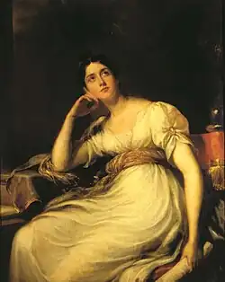 Thomas Lawrence - Retrato de Mrs. Williams, século XVIII.