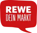 Rewe-Logo mit Zusatz DEIN MARKT