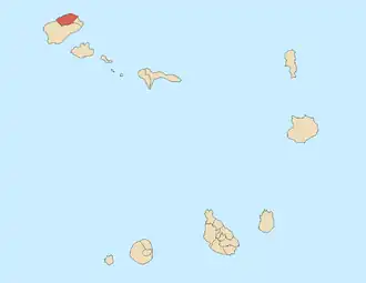 Localização de Ribeira Grande