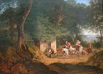 Fonte da floresta perto de Ariccia, 1831, Alte Nationalgalerie