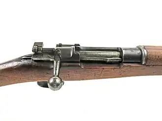 Ferrolho de um fuzil Mauser Model 1896