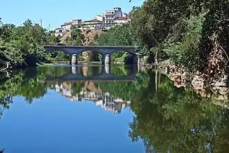 Rio Alva, em Sarzedo