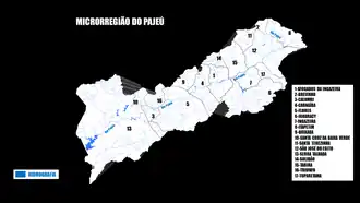 Hidrografia do Rio Pajeú.