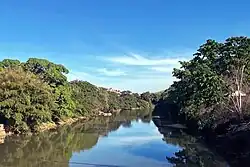 Rio Piranga visto da MG-329