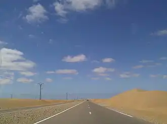 Paisagem tipo da região.