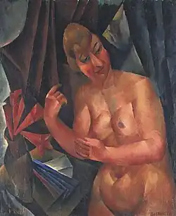 Nu com cenário azul (1919–1921)