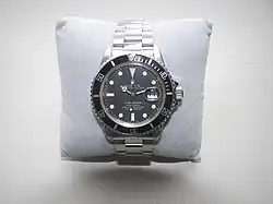 Um relógio Rolex
