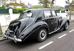 Rolls-Royce Silver Dawn (porta-malas grande) posterior