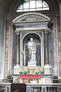 Altar de São Tiago.