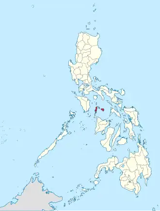 Romblão na Mimaropa Coordenadas : 12°33'N, 122°17'E
