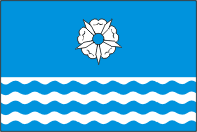 Bandeira oficial de Roosna-Alliku