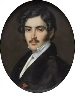 Portrait d'un homme à la Légion d'honneur.