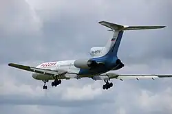 Tupolev Tu-154.