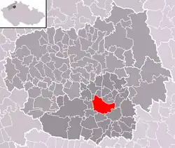 Localização de Roudnice nad Labem