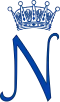 Monograma real do príncipe Nicolau