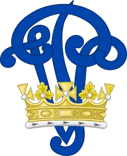 Monograma real de Patrícia