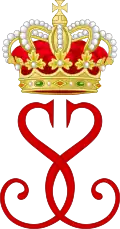 Monograma real de Stéphanie do Mónaco