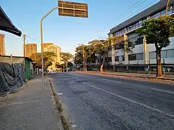 Rua 1112, em 2023.