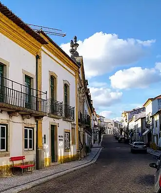 Rua 5 de Outubro, no Sardoal