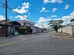 Rua Blumenau, em 2024.