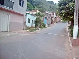 Rua Caramuru no bairro Pedreira