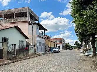 Rua Mauá em Santo Antônio do Rio Doce