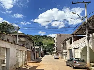 Rua Bagre no interior do bairro