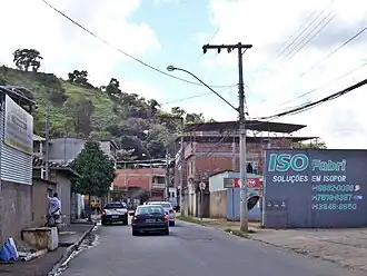 Rua Alípio José da Silva no bairro São Geraldo