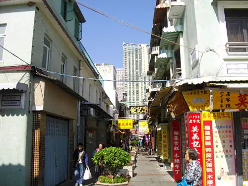 Movimento de pedestres durante o dia