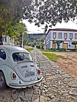 Rua dos Escravos, construída no século XVIII