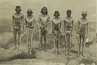 Acoma runners, circa 1909