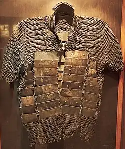 Armadura rus de malha e placas (behterets)