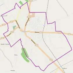 Localização de Rypin na Polónia