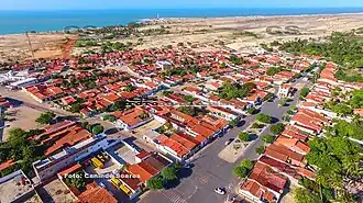 Vista da Cidade de São Bento do Norte-RN
