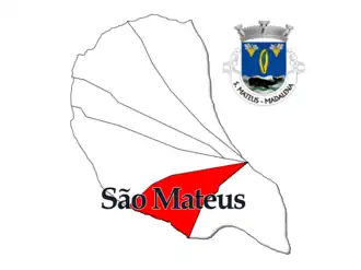 Localização no município de Madalena