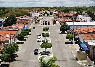 Vista do Centro de São Pedro-RN.
