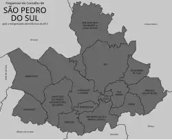 Freguesias do município de São Pedro do Sul.