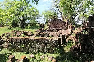 Sítio Arqueológico de São Lourenço Mártir localizado em São Luiz Gonzaga, RS. Fotografia de Halley Pacheco de Oliveira, de 2013.