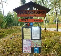 Informação sobre a etapa 1-2 em Nacka