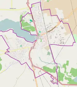 Localização de Sępólno Krajeńskie na Polónia