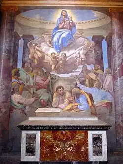 "Assunção da Virgem", de Daniele da Volterra.