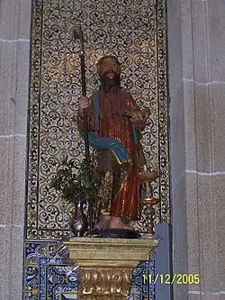 A Igreja da Junqueira tem dois padroeiros, S. Simão e S. Judas Tadeu.