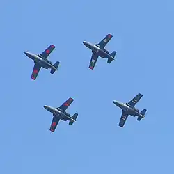 Equipe de demonstração aérea da Força Aérea Sueca