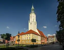 Praça principal de Namysłów