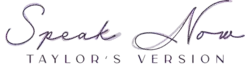O logotipo de Speak Now (Taylor's Version)