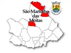 Localização no Município de São Pedro do Sul