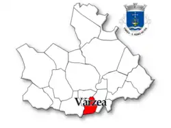 Localização no Município de São Pedro do Sul