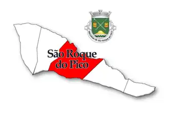 Localização no município de São Roque do Pico