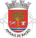 Brasão de armas de Amiais de Baixo